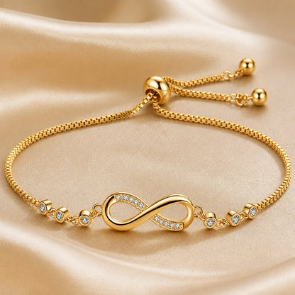 Verstellbares Unendlichkeits-Armband