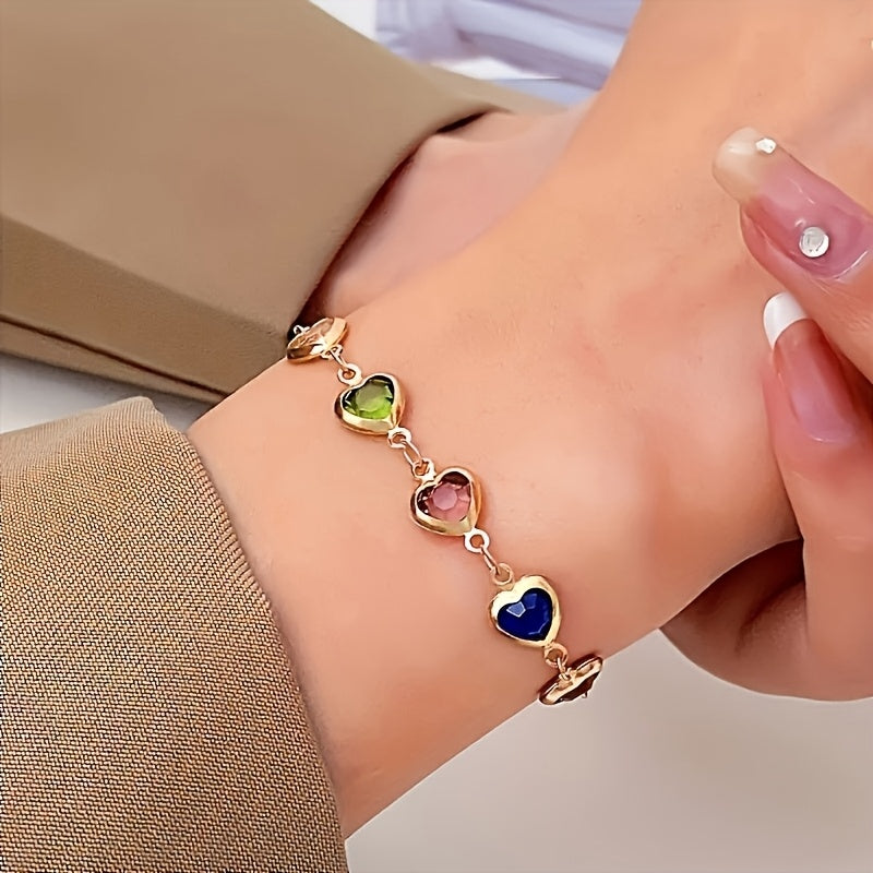 Einzigartiges Armband in Herzform