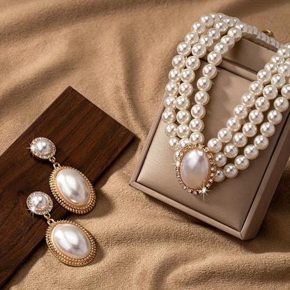Perlenschmuck-Set