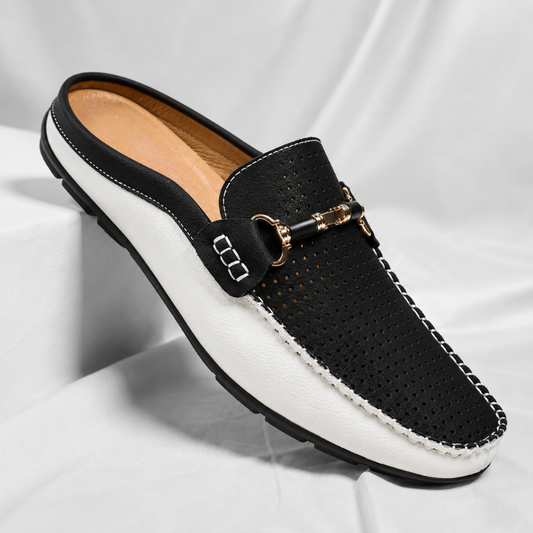 Perforierte Italienische Mules