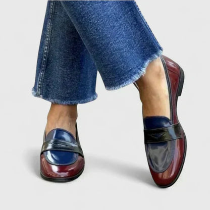 Francesca Zweifarbige Loafer