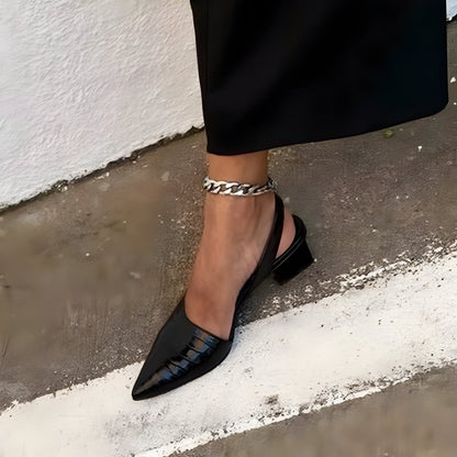 Graziella Pumps Breite Zehenbox