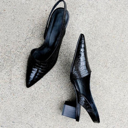 Graziella Pumps Breite Zehenbox