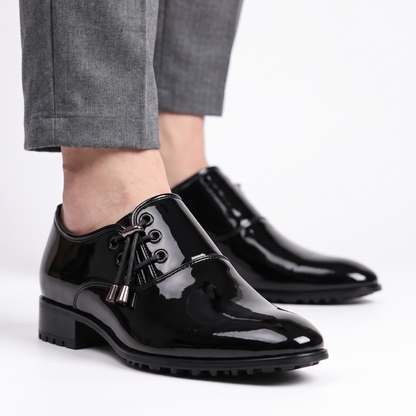 Lackleder-Businessschuhe