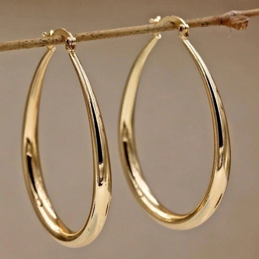 Exklusive Vintage-Ohrringe aus Gold