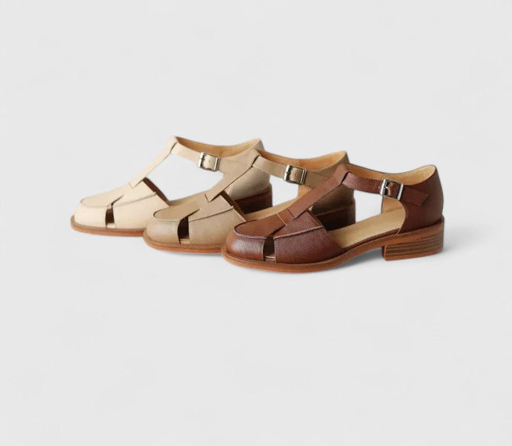 Manon Geschlossene Riemensandalen