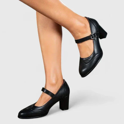 Brigitte Stiefelabsatz-Loafer