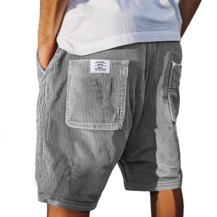 Luxuriöse Cord-Shorts für den Sommer