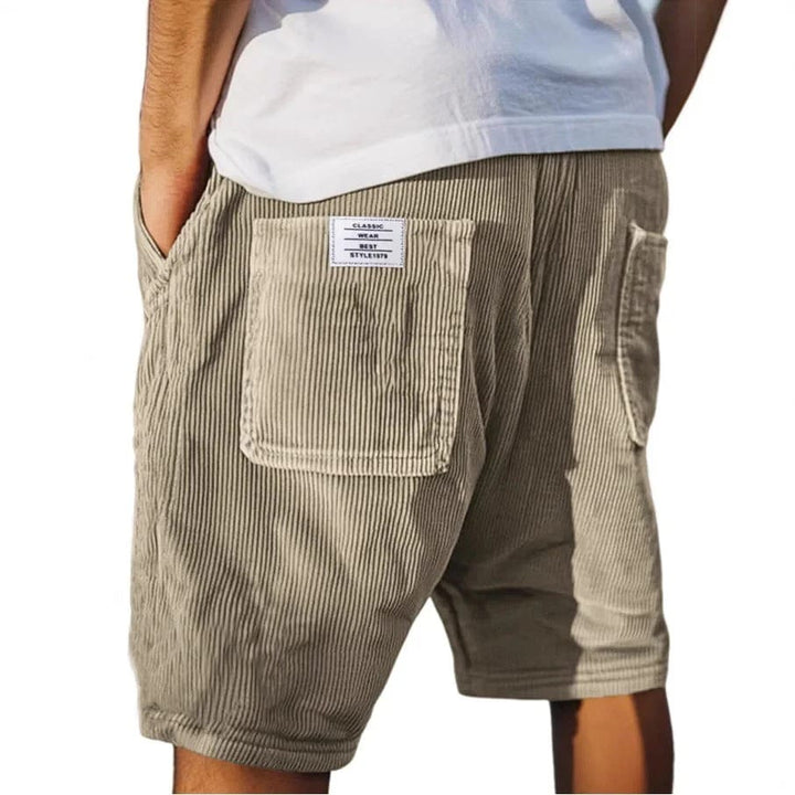 Luxuriöse Cord-Shorts für den Sommer