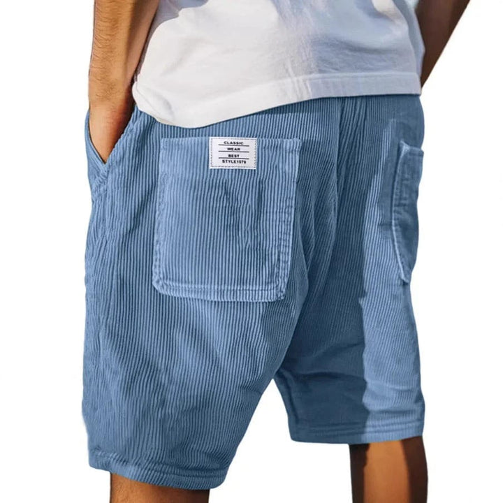 Luxuriöse Cord-Shorts für den Sommer