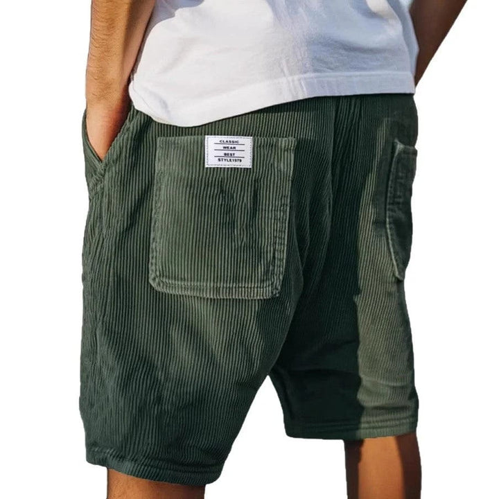Luxuriöse Cord-Shorts für den Sommer