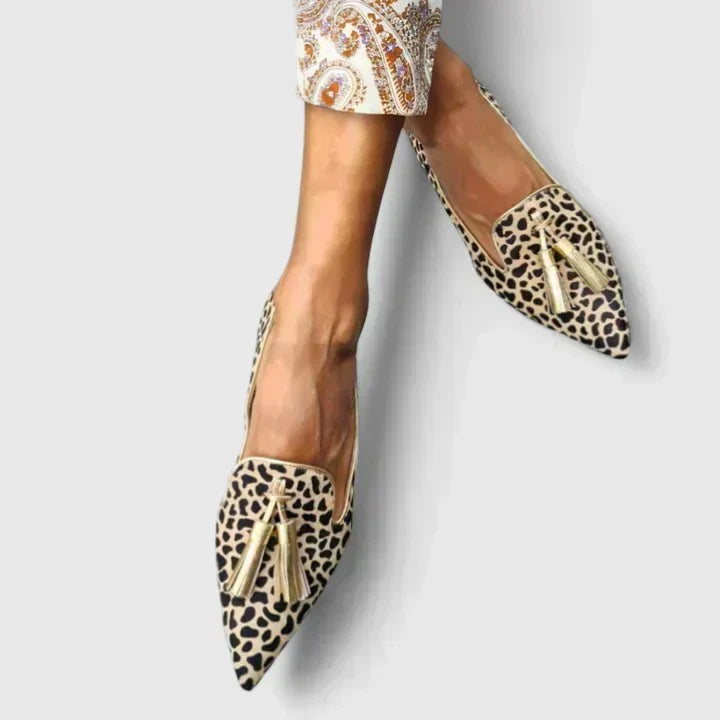 Mirella Leo-Print Loafer