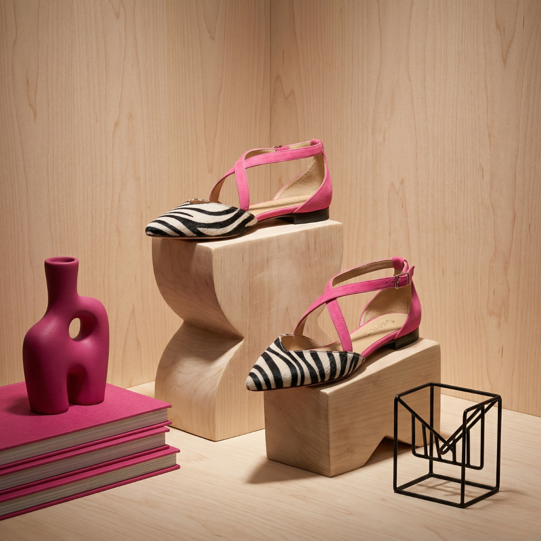 Ornella Ballerinas mit Riemen