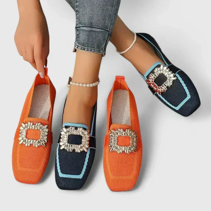 Rosa Bequeme Loafer