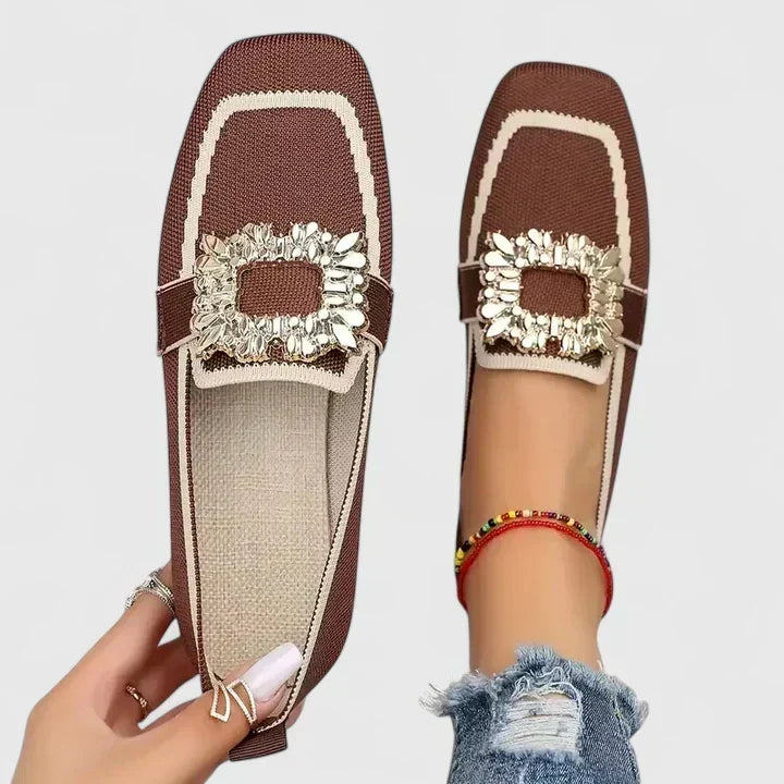 Rosa Bequeme Loafer