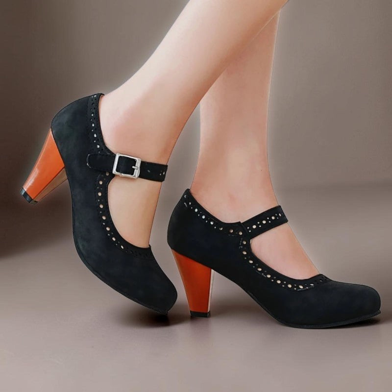 Margot Verstellbarer Riemchenschuh