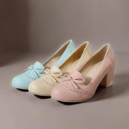 Martine Schleifen-Pumps
