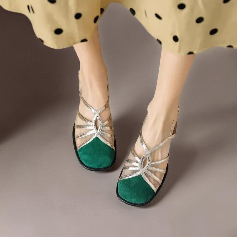 Manon Verstellbare Riemensandalen