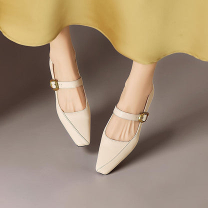Catherine Goldschnallen-Riemchenschuh