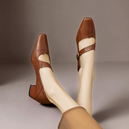 Juliette Goldschnalle-Riemchenschuh