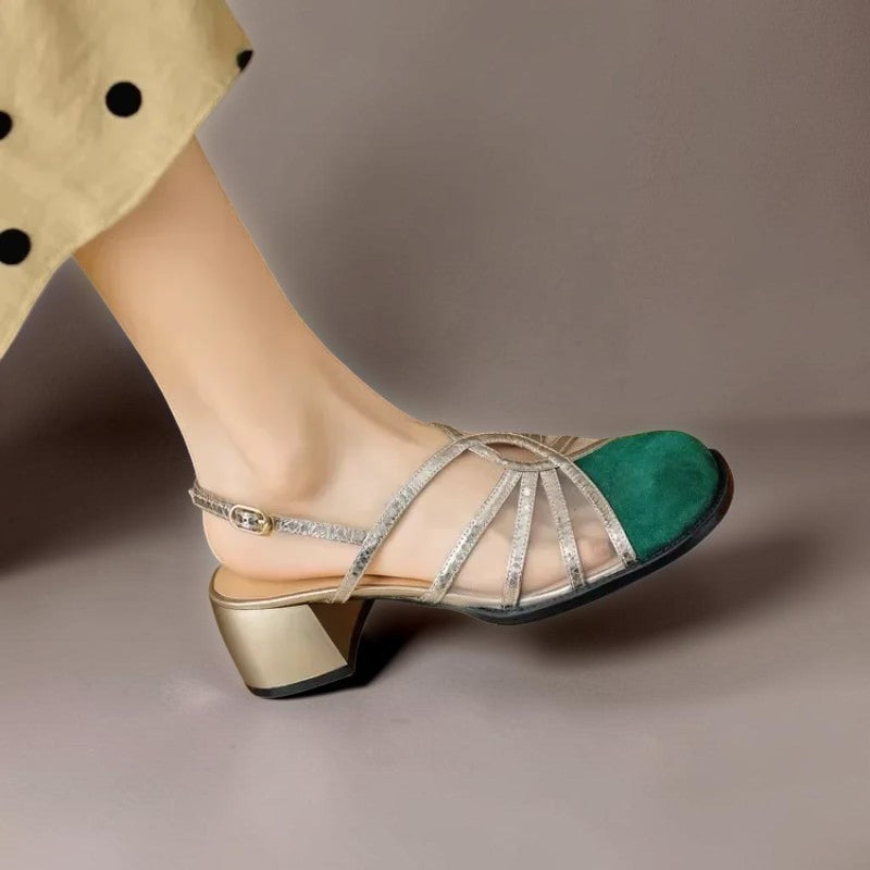 Manon Verstellbare Riemensandalen
