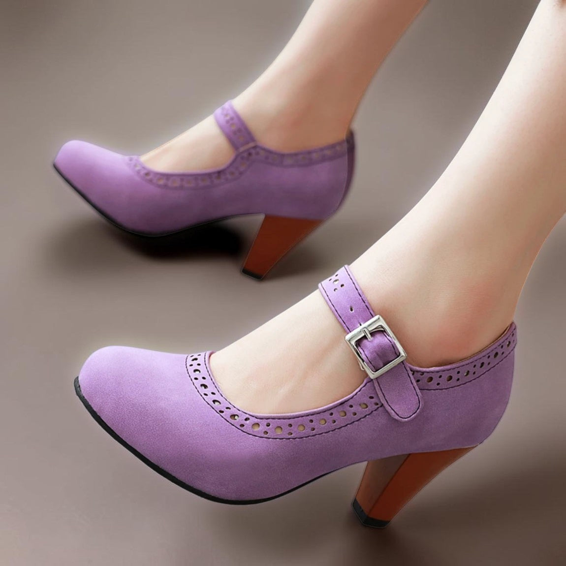 Margot Verstellbarer Riemchenschuh