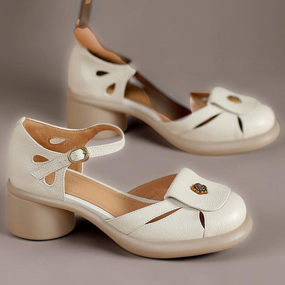 Claire Plateau-Riemensandalen