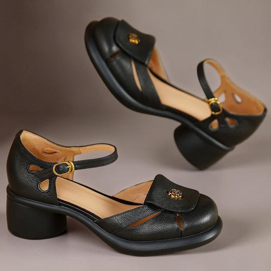 Claire Plateau-Riemensandalen